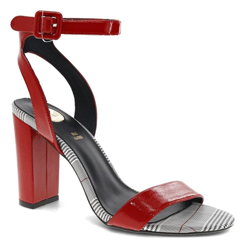 Lidia Block Open Toe Heel